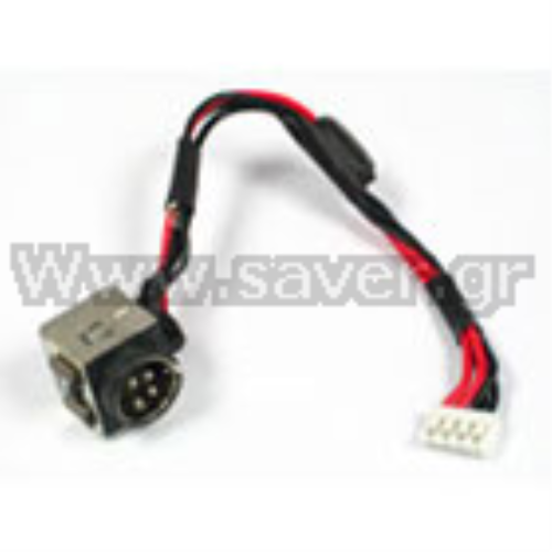 Toshiba Satellite X200 P200 P205 DC Jack W/Cable Βύσμα Τροφοδοσίας